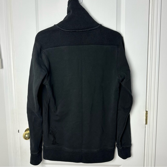 G-Star RAW Correctline Half Zip Sweatshirt Black Size Large - Picture 3 of 7